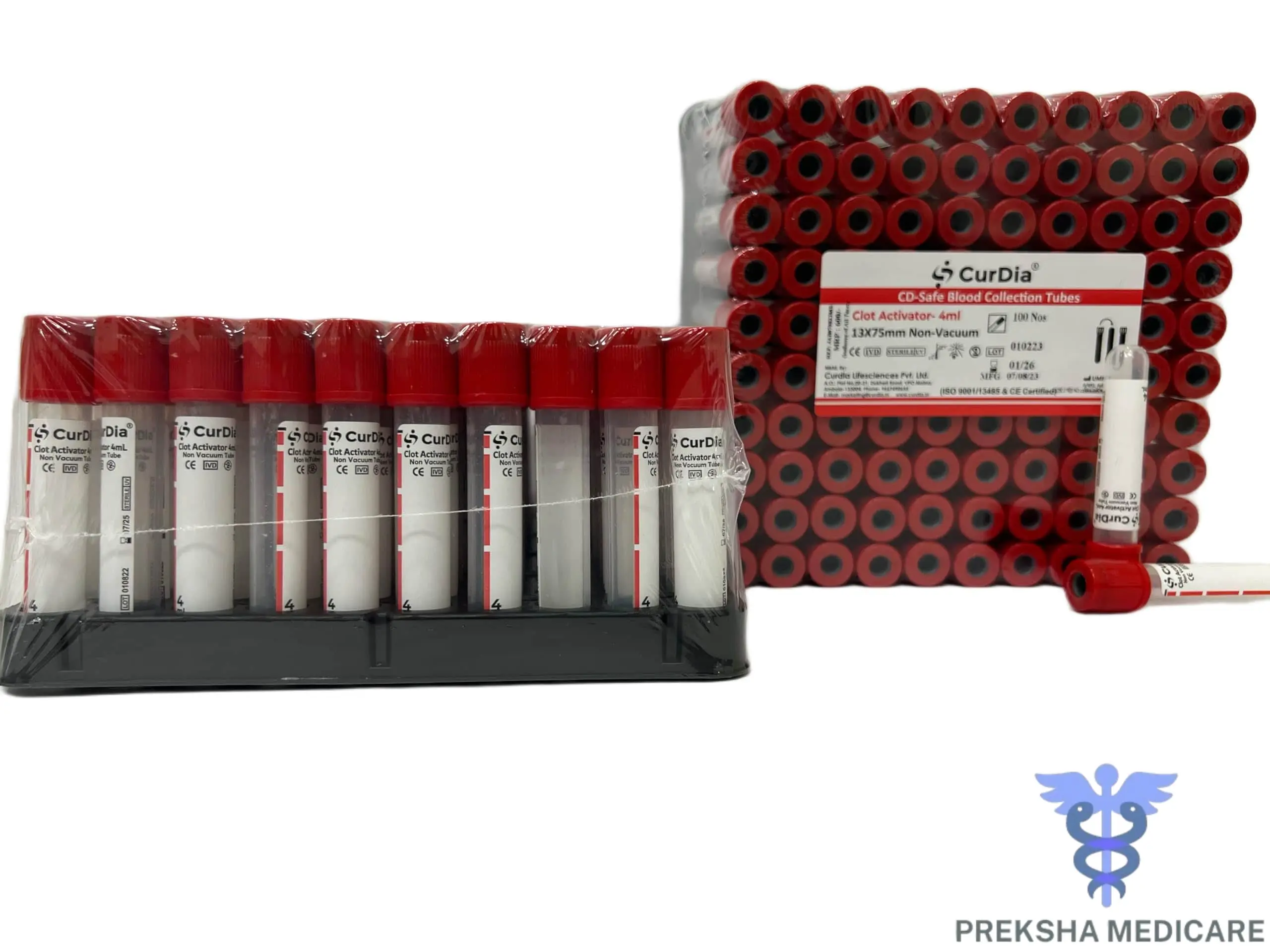 CLOT ACTIVATOR NONVACCUM 4ML