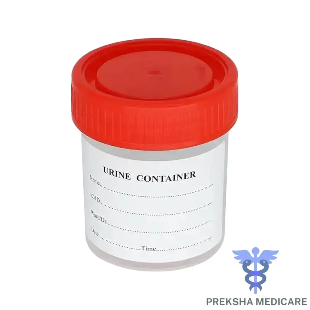 URINE CONTAINER-RED