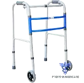 SM.FOLDING WALKER WITH WHEEL