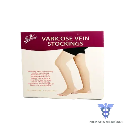 SM.VARICOSE VEIN STOKING BK-M
