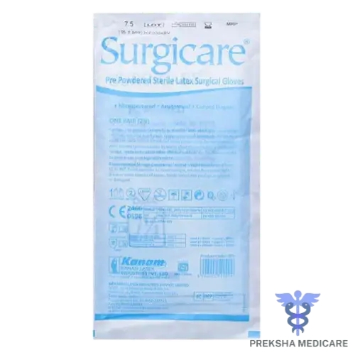 SURGICARE GLOVES-6"