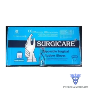 SURGICARE GLOVES-6.5"