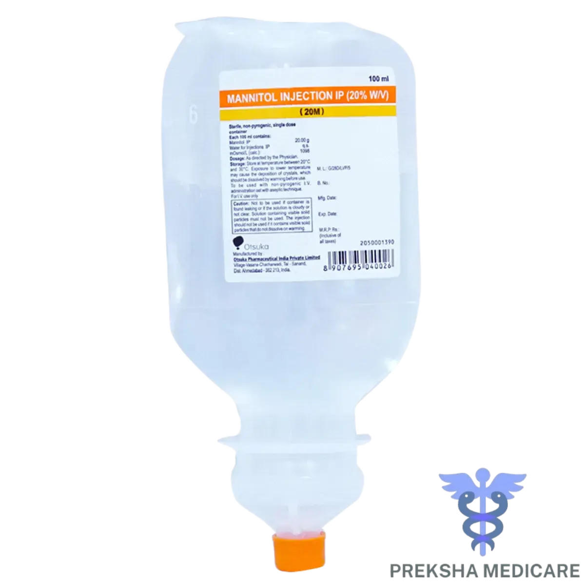 CL.MANNITOL 20% INJ.-100ML