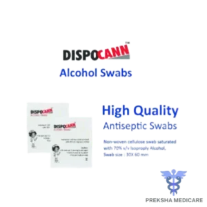 DISPOCANN ALCOHOL SWABS-100S