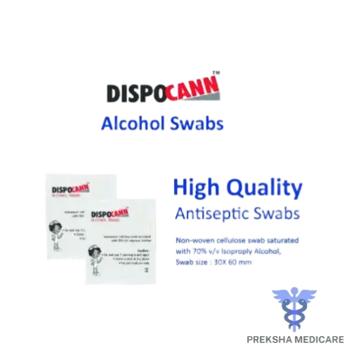 DISPOCANN ALCOHOL SWABS-100S