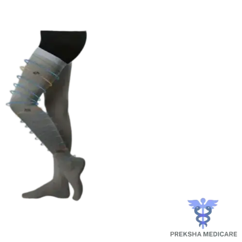 DVT STOCKING ABOVE KNEE-M