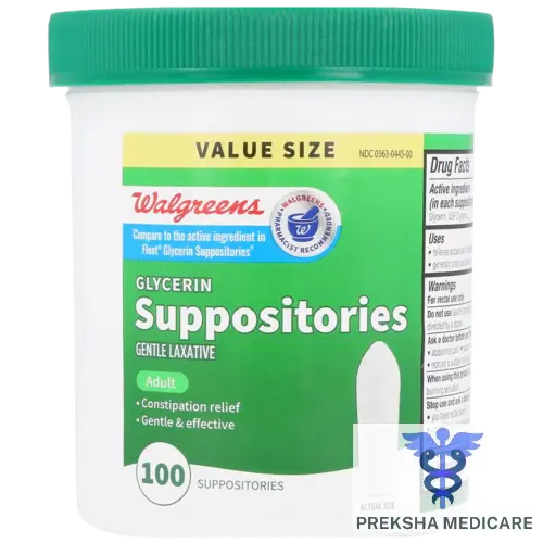 GLYCERIN SUPPOSITORIES(ADULT)