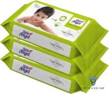 LITTLE ANGLE WIPES-72 PCS